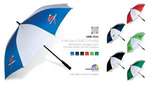 Harlequin Golf Umbrella